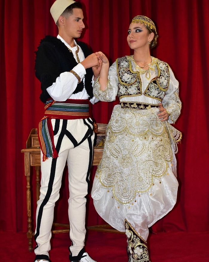 Dress like Albanians-folk costumes - Albania